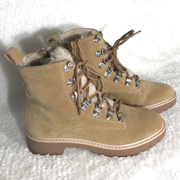 Dolce Vita Patris Boot in Cashew Suede - Picture 1 of 11